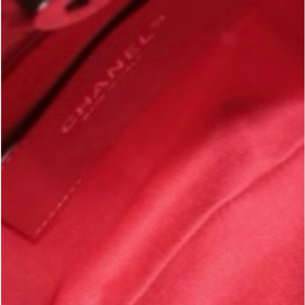 Chanel Red Mademoiselle Bowler bag - large - Picture 8 of 10
